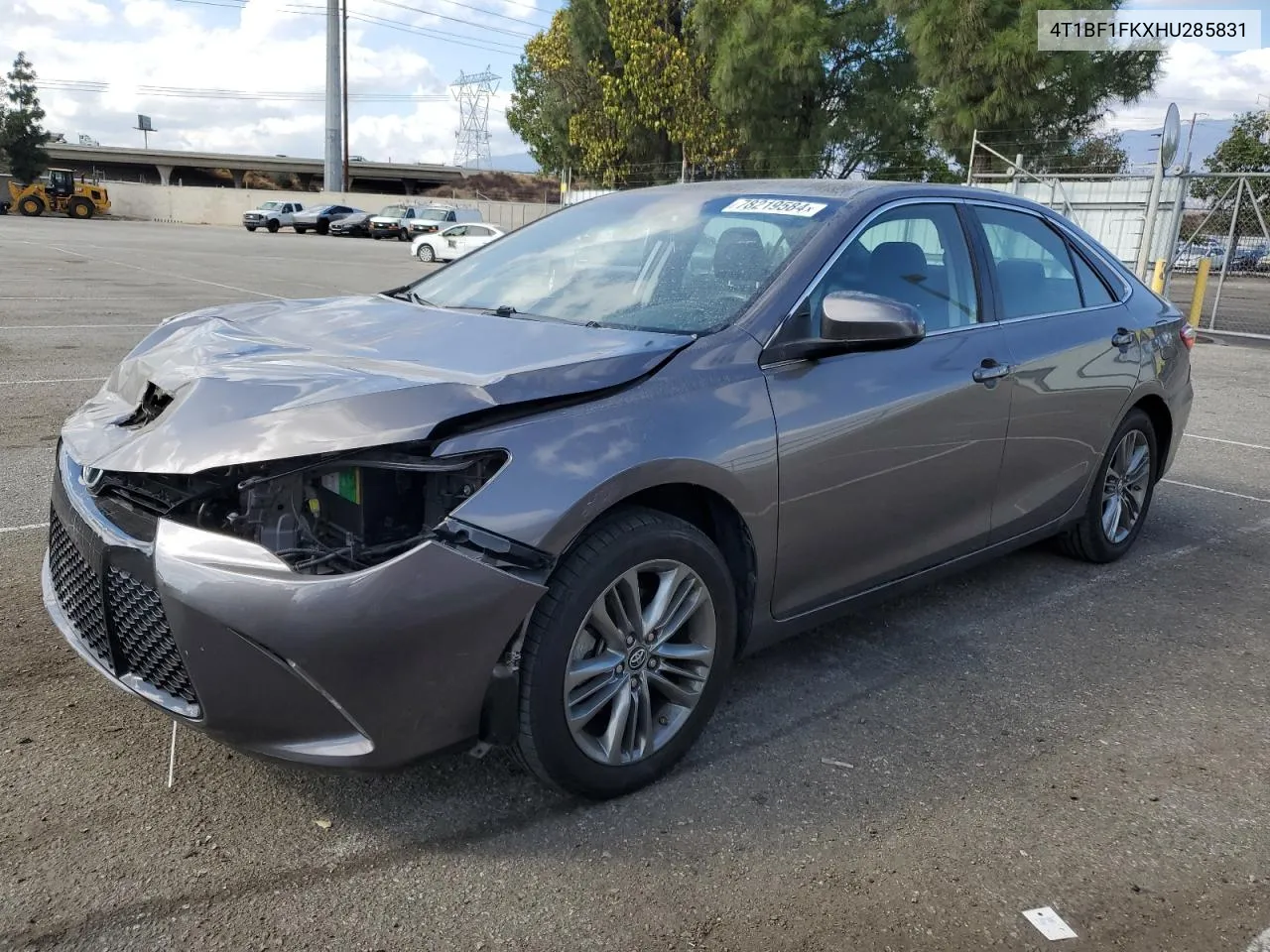 2017 Toyota Camry Le VIN: 4T1BF1FKXHU285831 Lot: 78219584