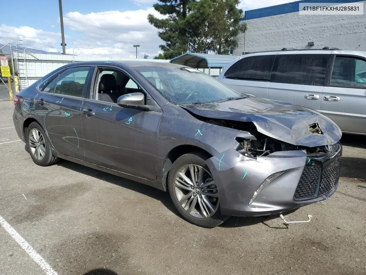 2017 Toyota Camry Le VIN: 4T1BF1FKXHU285831 Lot: 78219584