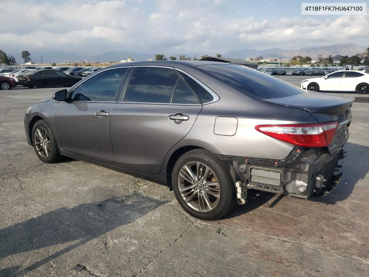 2017 Toyota Camry Le VIN: 4T1BF1FK7HU647100 Lot: 78220054