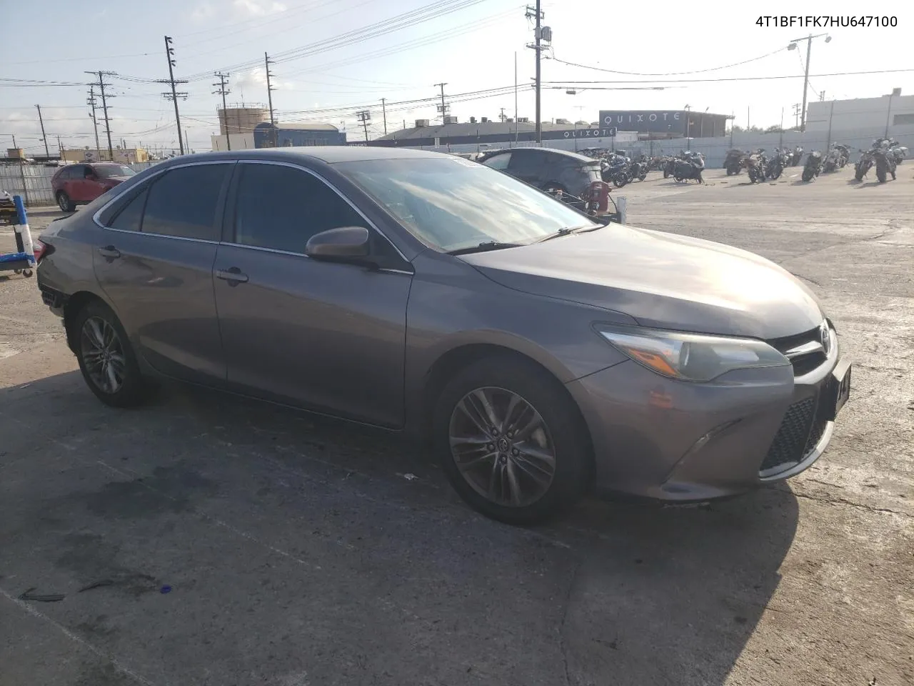 2017 Toyota Camry Le VIN: 4T1BF1FK7HU647100 Lot: 78220054