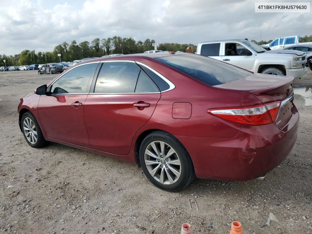 2017 Toyota Camry Xse VIN: 4T1BK1FK8HU579630 Lot: 78239234