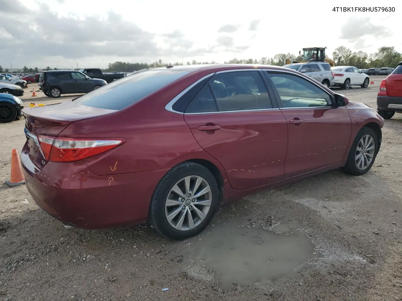 2017 Toyota Camry Xse VIN: 4T1BK1FK8HU579630 Lot: 78239234