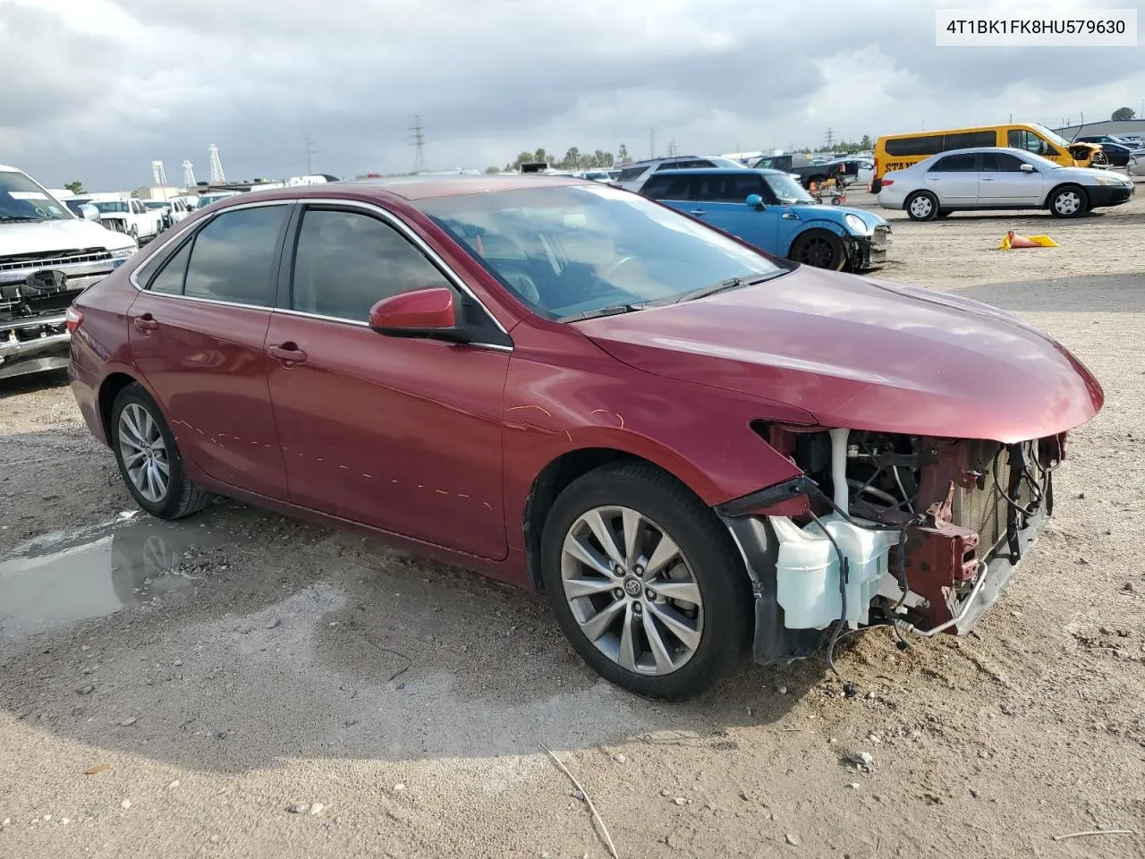 2017 Toyota Camry Xse VIN: 4T1BK1FK8HU579630 Lot: 78239234