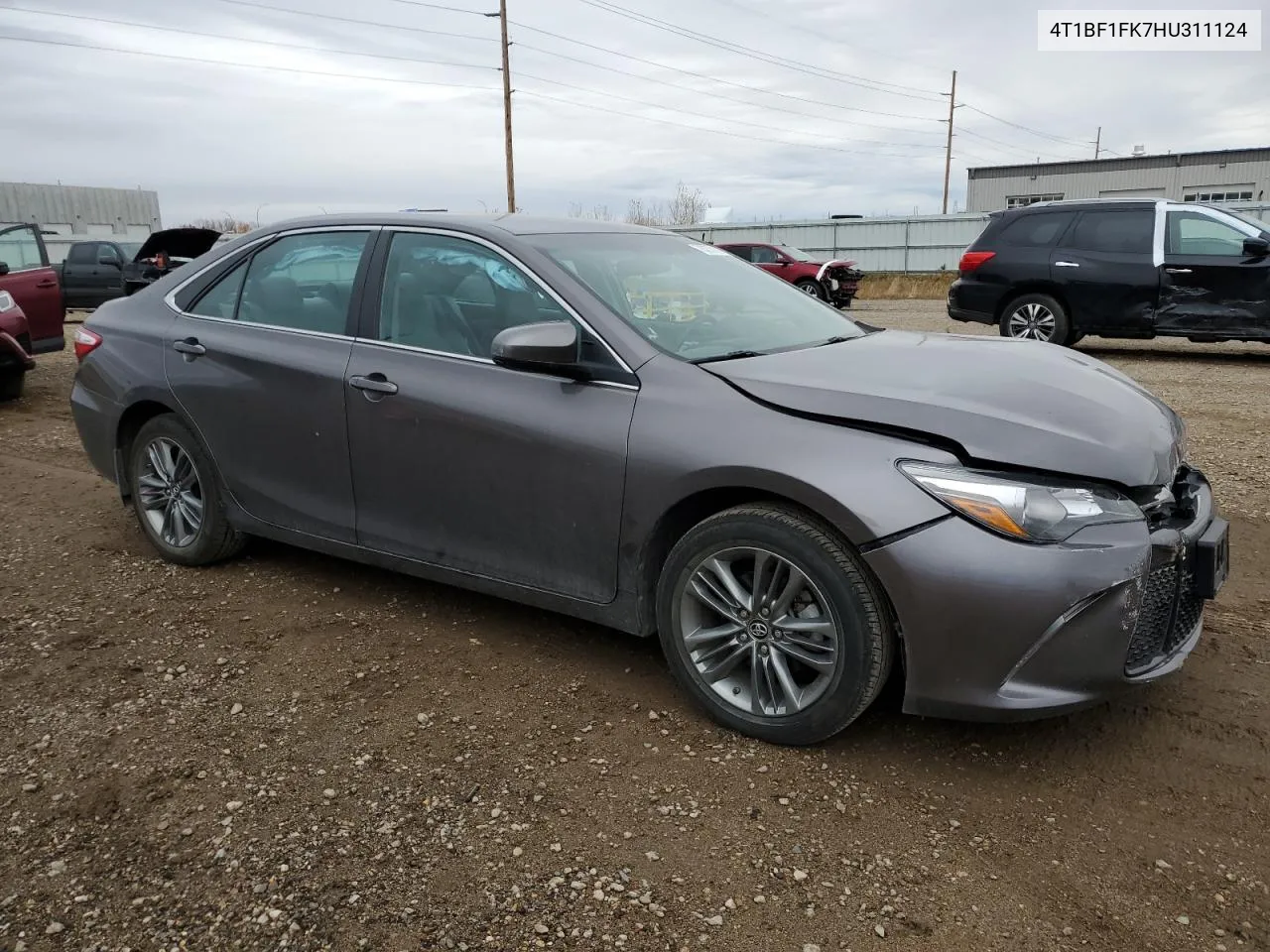 2017 Toyota Camry Le VIN: 4T1BF1FK7HU311124 Lot: 78273114