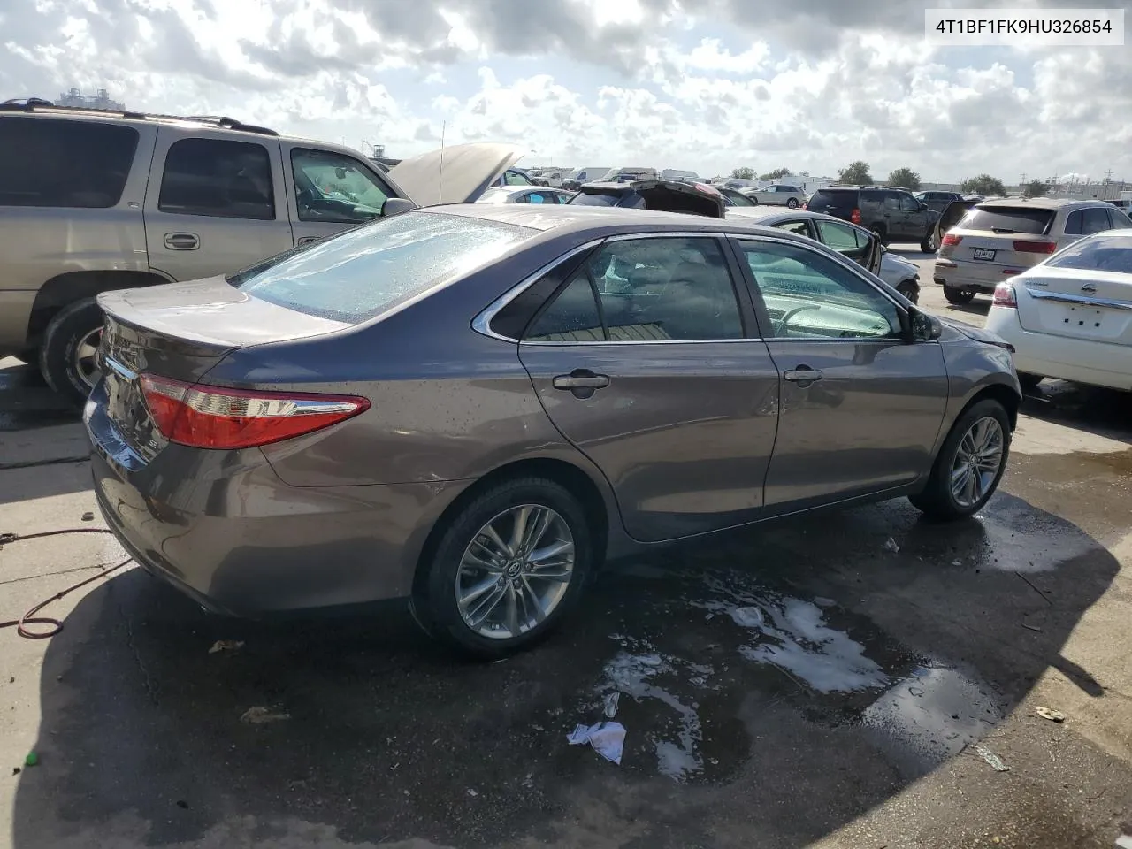 2017 Toyota Camry Le VIN: 4T1BF1FK9HU326854 Lot: 78284534