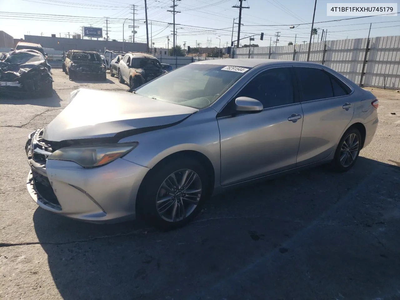 2017 Toyota Camry Le VIN: 4T1BF1FKXHU745179 Lot: 78291544