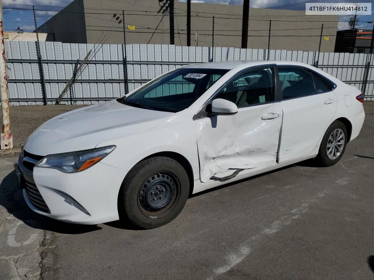 2017 Toyota Camry Le VIN: 4T1BF1FK6HU414812 Lot: 78313554