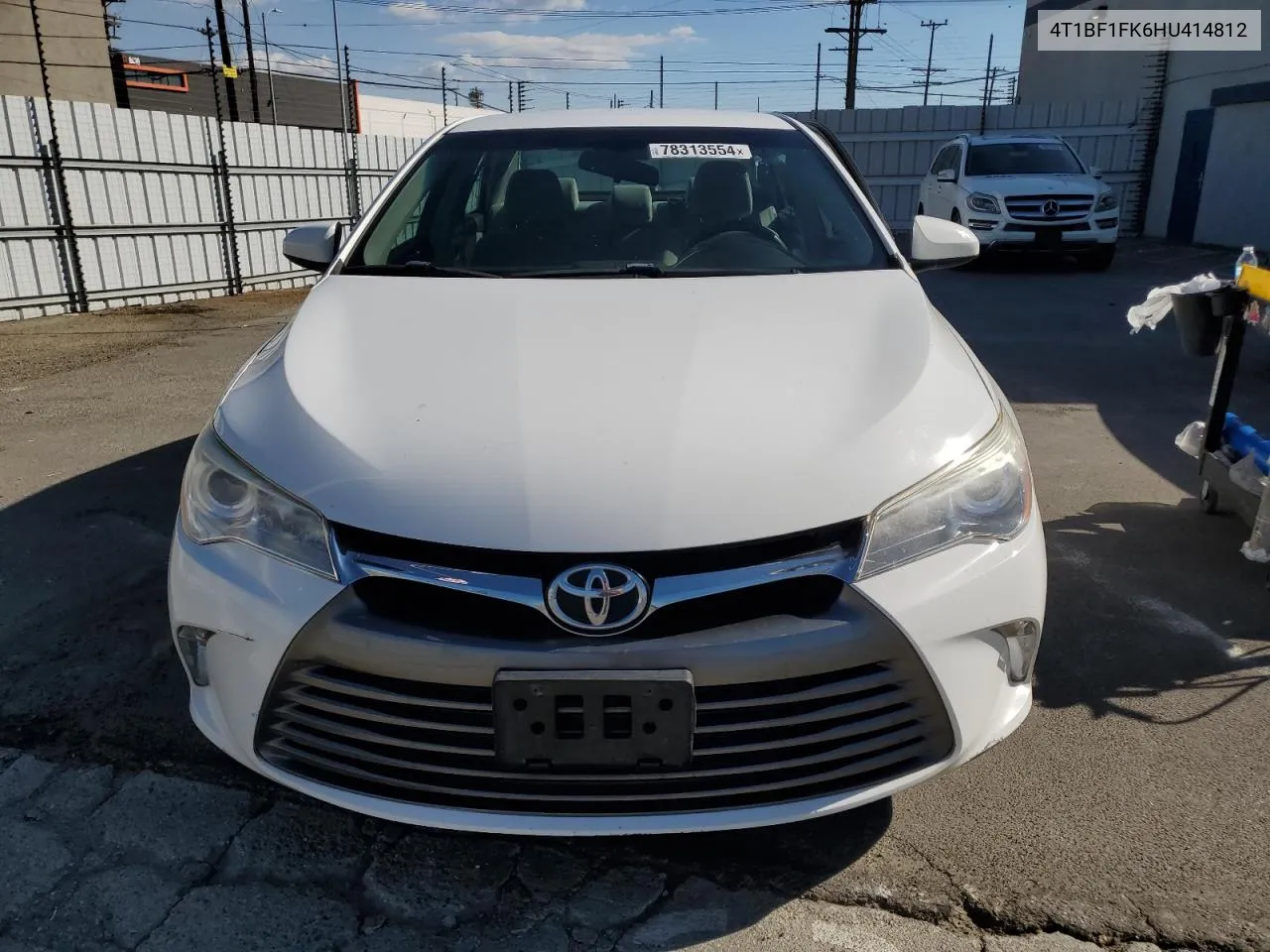 2017 Toyota Camry Le VIN: 4T1BF1FK6HU414812 Lot: 78313554