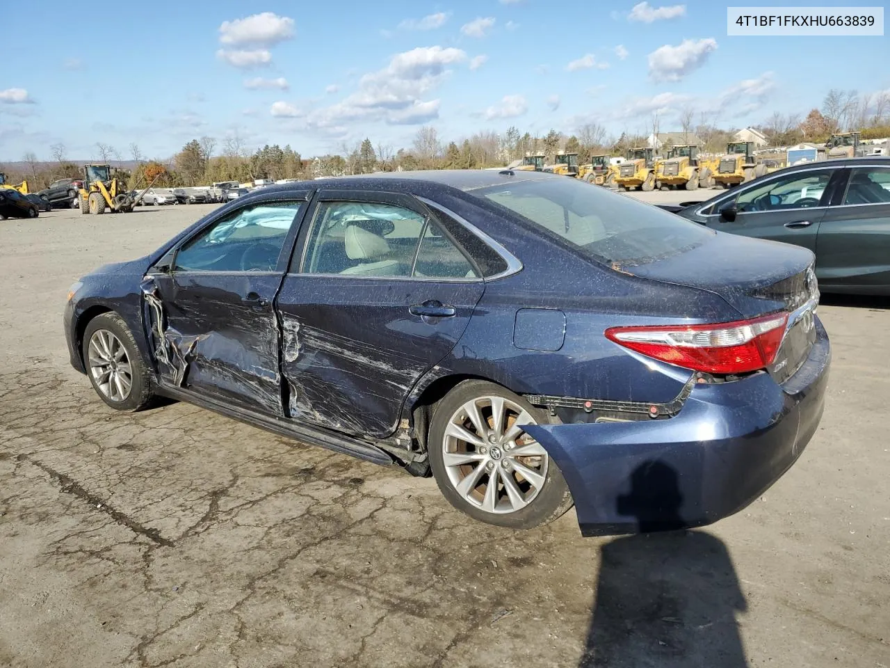 4T1BF1FKXHU663839 2017 Toyota Camry Le