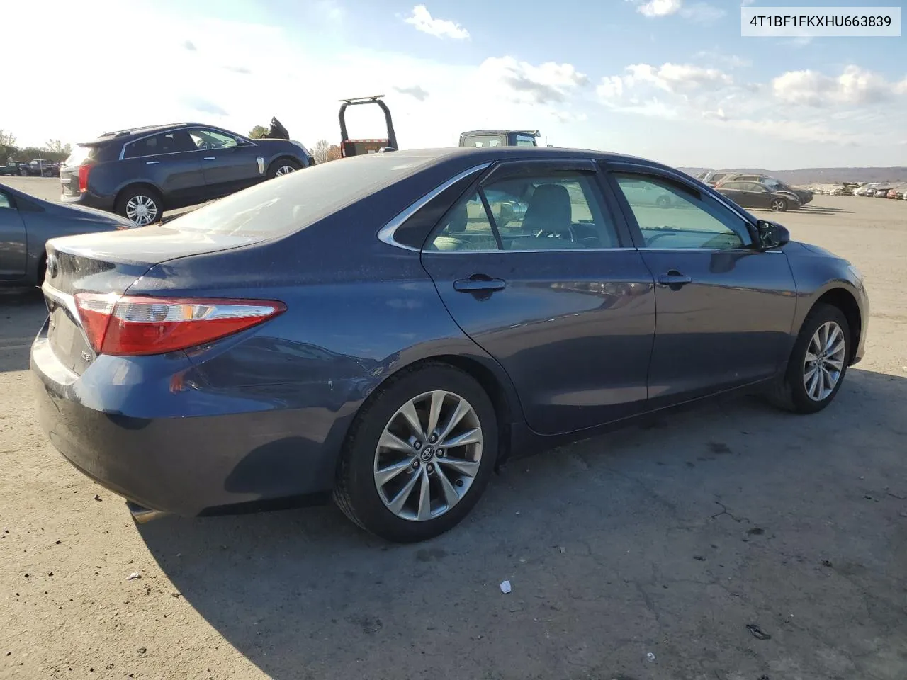 4T1BF1FKXHU663839 2017 Toyota Camry Le