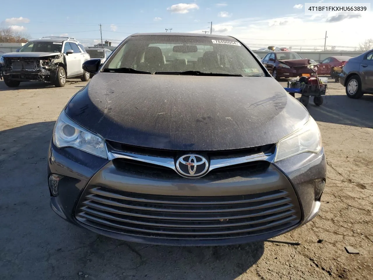 4T1BF1FKXHU663839 2017 Toyota Camry Le