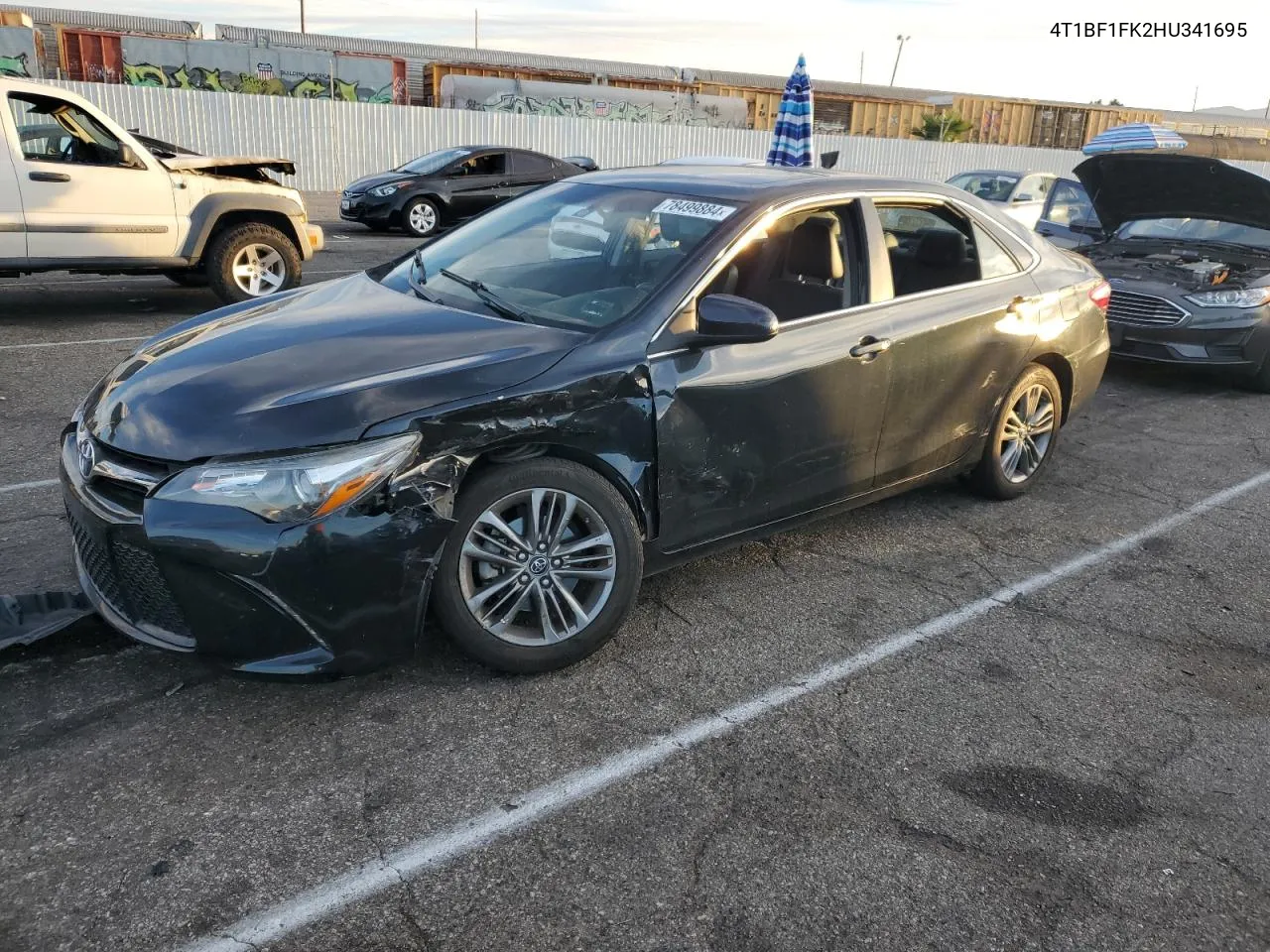 2017 Toyota Camry Le VIN: 4T1BF1FK2HU341695 Lot: 78499884