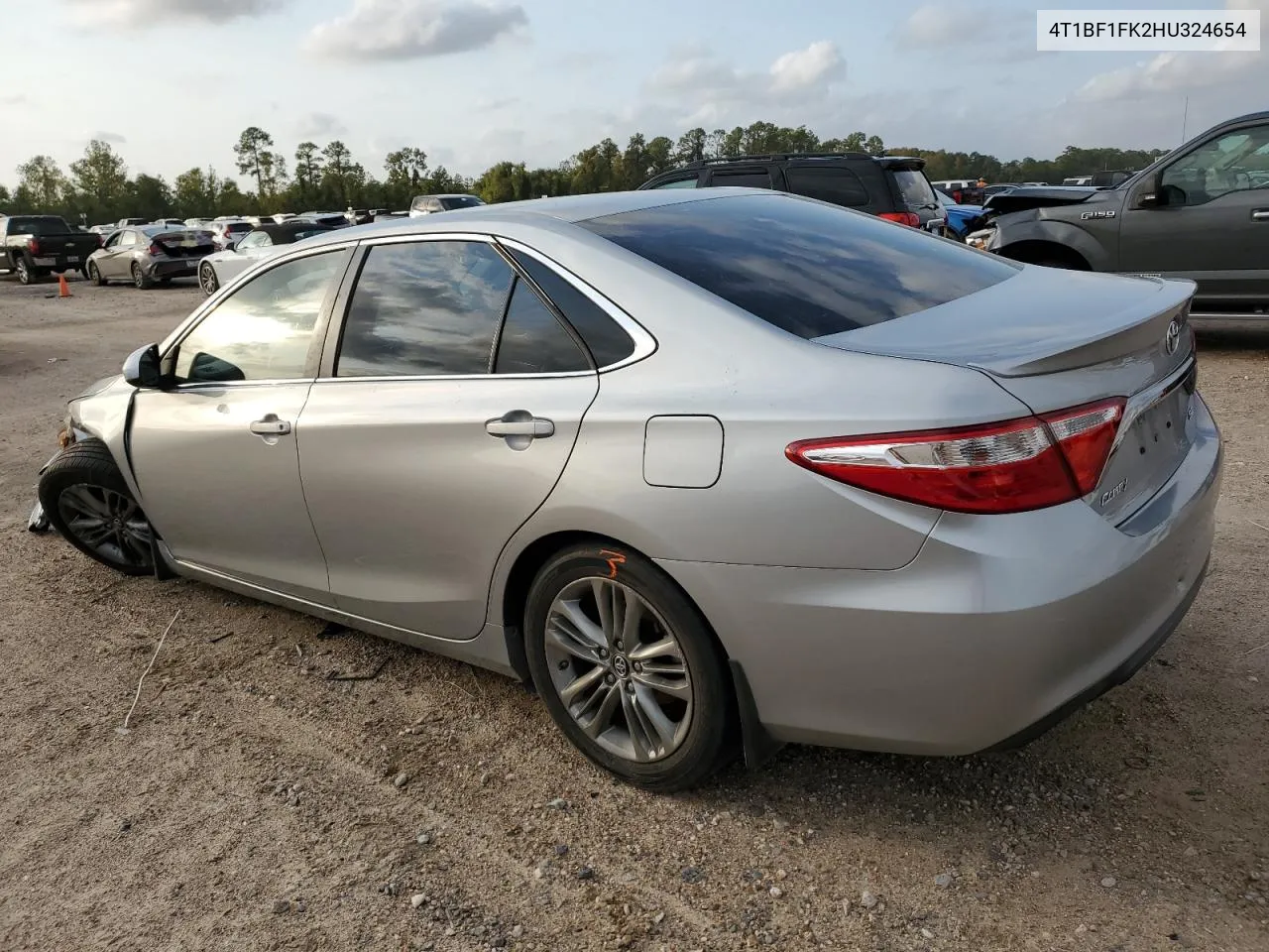 2017 Toyota Camry Le VIN: 4T1BF1FK2HU324654 Lot: 78531054