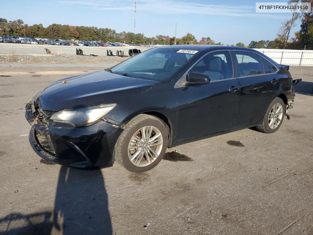 2017 Toyota Camry Le VIN: 4T1BF1FKXHU331450 Lot: 78579824