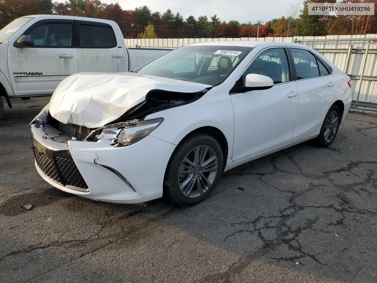 2017 Toyota Camry Le VIN: 4T1BF1FK6HU419296 Lot: 78587414