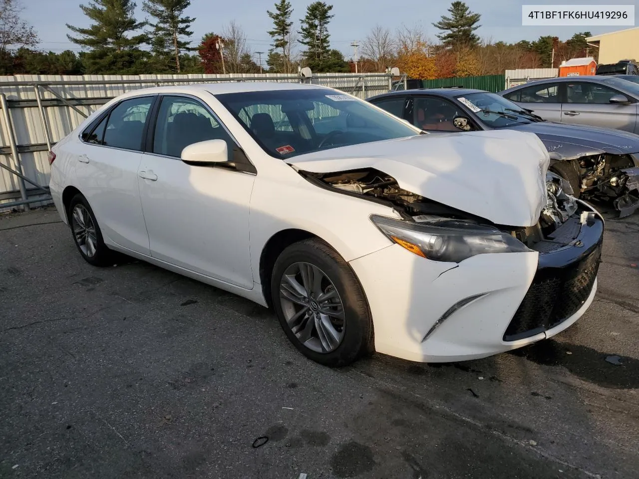 2017 Toyota Camry Le VIN: 4T1BF1FK6HU419296 Lot: 78587414