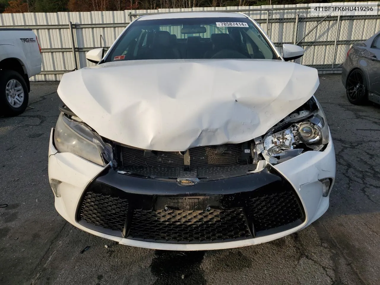 2017 Toyota Camry Le VIN: 4T1BF1FK6HU419296 Lot: 78587414