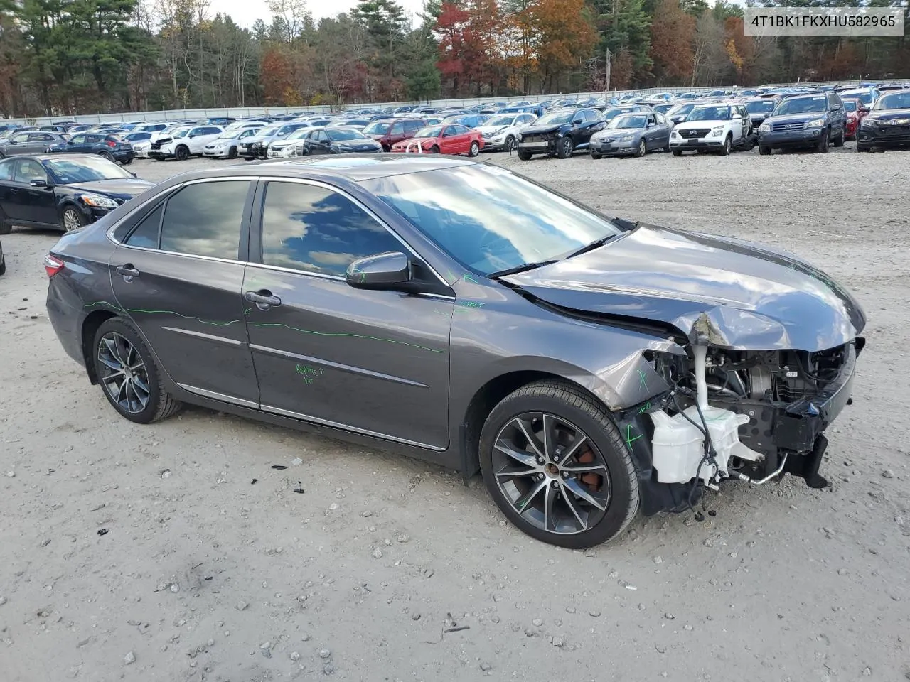 2017 Toyota Camry Xse VIN: 4T1BK1FKXHU582965 Lot: 78650364