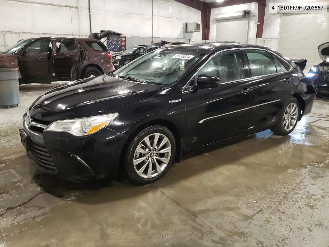 2017 Toyota Camry Hybrid VIN: 4T1BD1FK9HU203867 Lot: 78778024