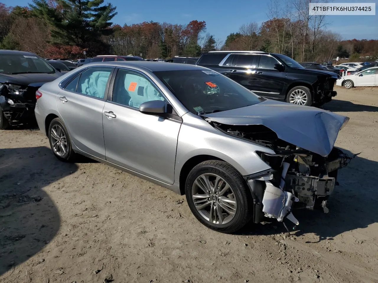 2017 Toyota Camry Le VIN: 4T1BF1FK6HU374425 Lot: 78793264