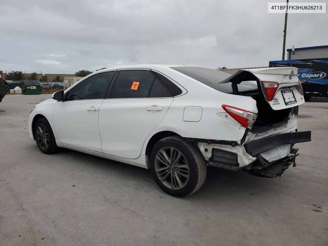 2017 Toyota Camry Le VIN: 4T1BF1FK3HU626213 Lot: 78939634