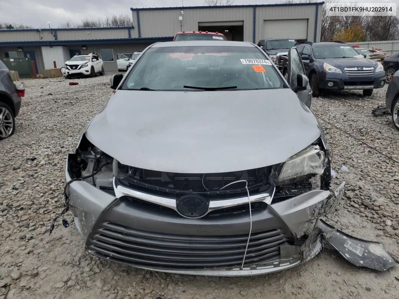 2017 Toyota Camry Hybrid VIN: 4T1BD1FK9HU202914 Lot: 79078374