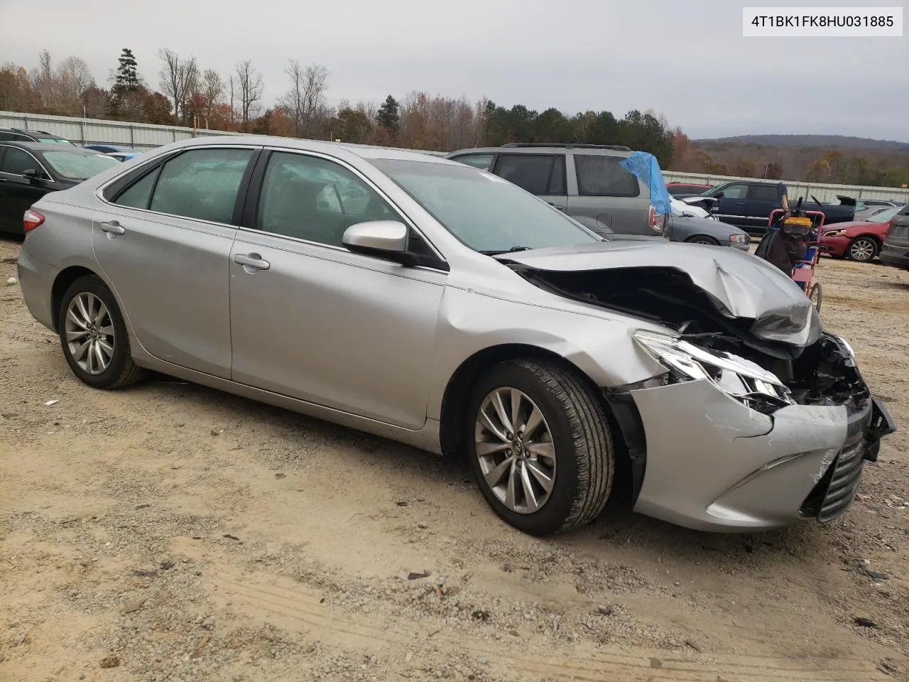 2017 Toyota Camry Xse VIN: 4T1BK1FK8HU031885 Lot: 79143614