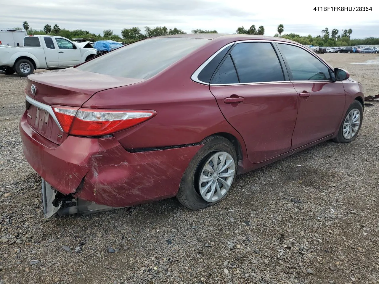 2017 Toyota Camry Le VIN: 4T1BF1FK8HU728364 Lot: 79461734