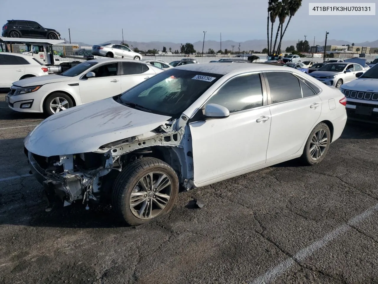 2017 Toyota Camry Le VIN: 4T1BF1FK3HU703131 Lot: 79553754