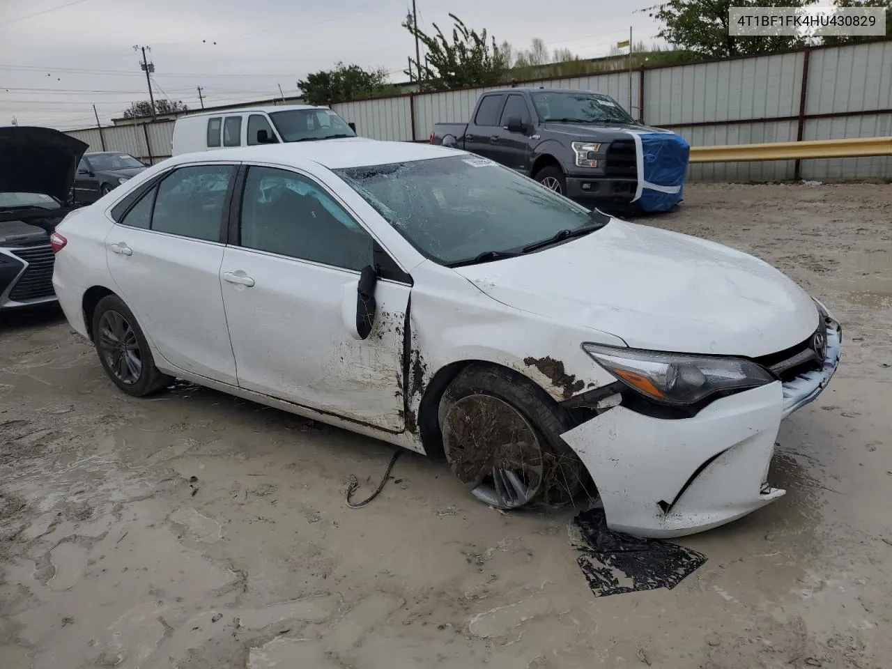 2017 Toyota Camry Le VIN: 4T1BF1FK4HU430829 Lot: 79608584