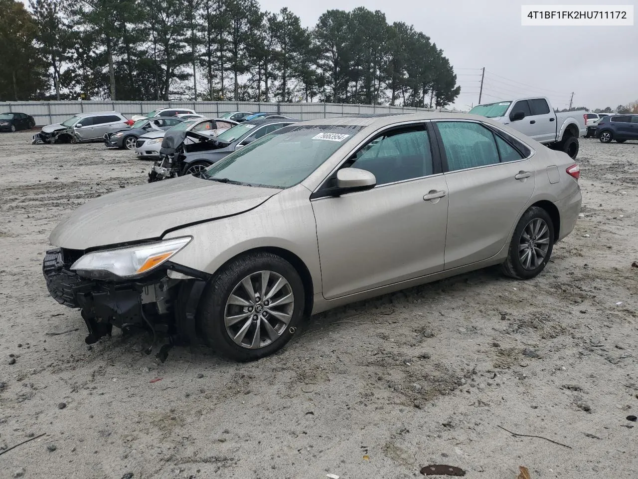 2017 Toyota Camry Le VIN: 4T1BF1FK2HU711172 Lot: 79863954