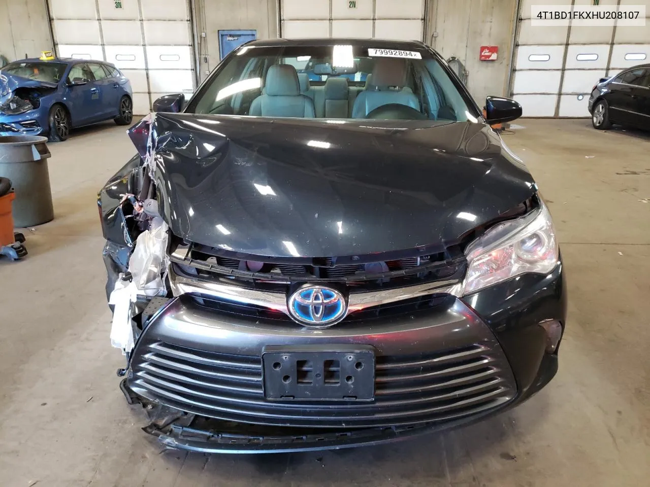 2017 Toyota Camry Hybrid VIN: 4T1BD1FKXHU208107 Lot: 79992894