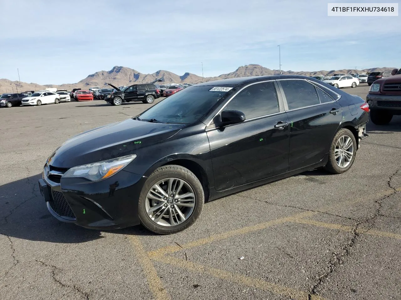 2017 Toyota Camry Le VIN: 4T1BF1FKXHU734618 Lot: 80122574