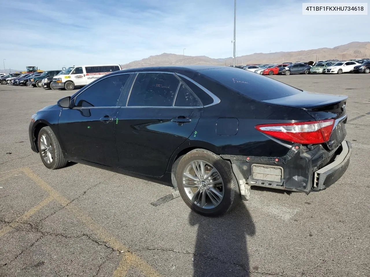 2017 Toyota Camry Le VIN: 4T1BF1FKXHU734618 Lot: 80122574