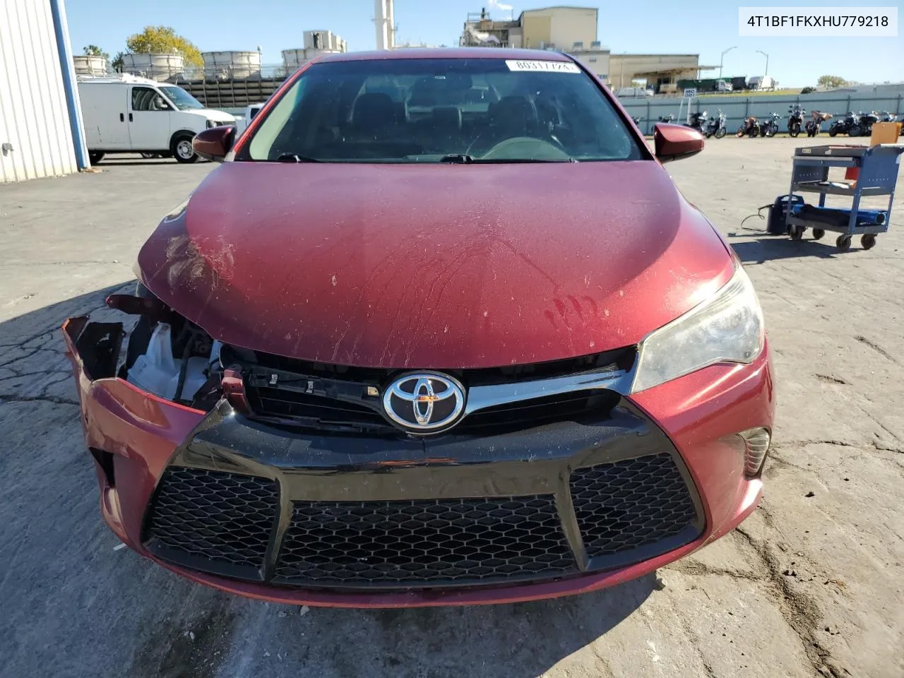 4T1BF1FKXHU779218 2017 Toyota Camry Le