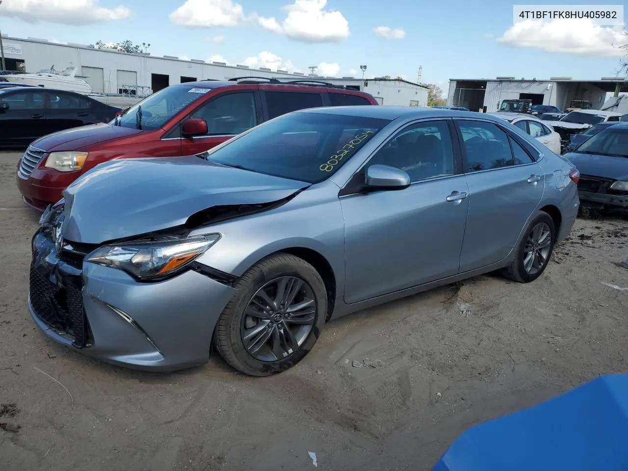 2017 Toyota Camry Le VIN: 4T1BF1FK8HU405982 Lot: 80327054