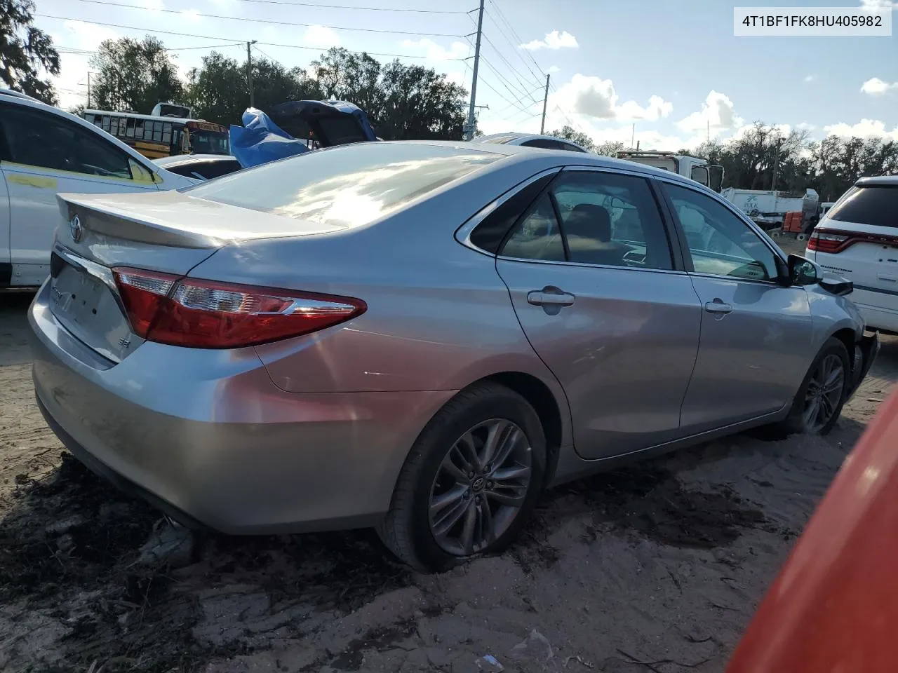 2017 Toyota Camry Le VIN: 4T1BF1FK8HU405982 Lot: 80327054