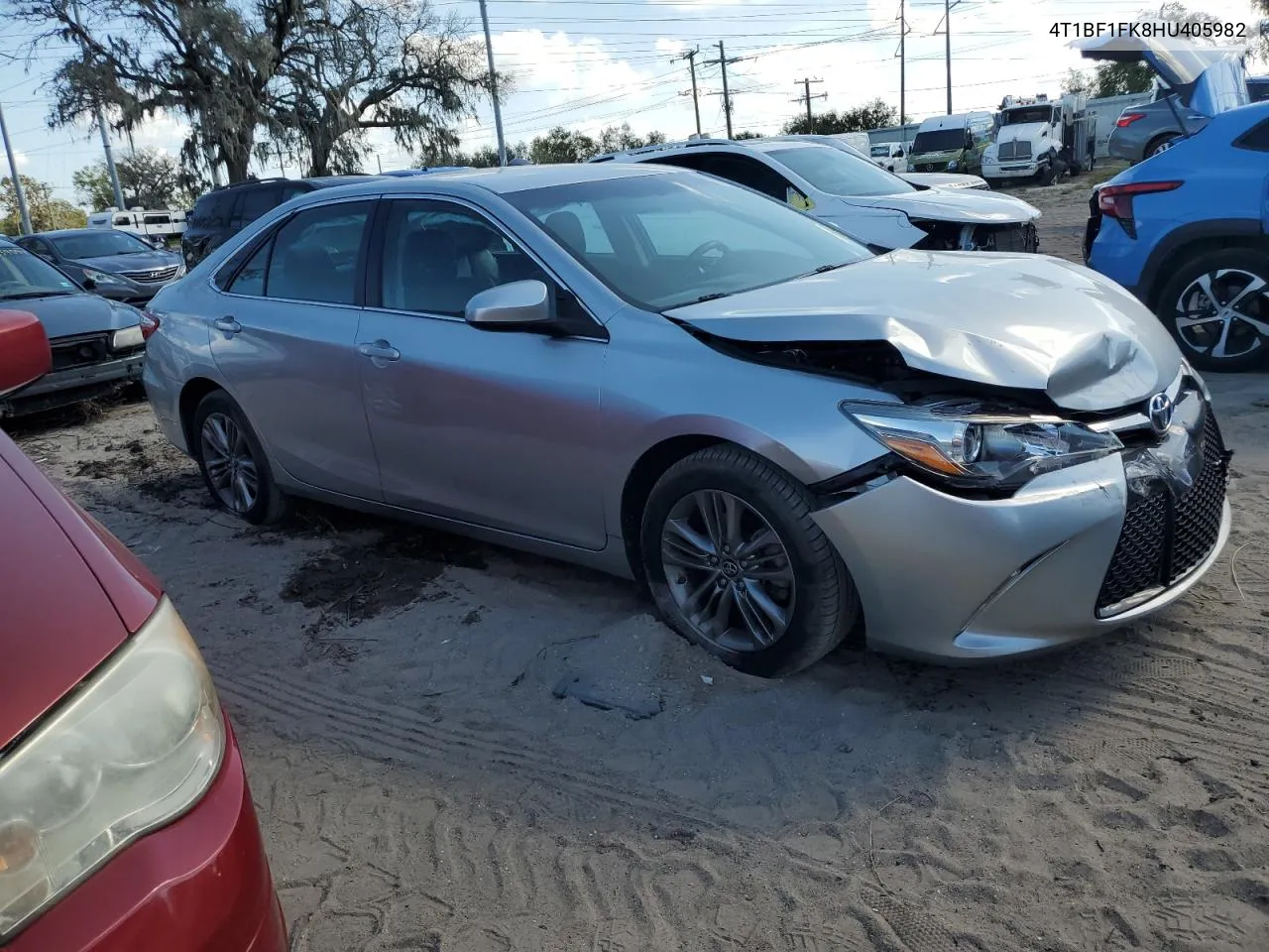 2017 Toyota Camry Le VIN: 4T1BF1FK8HU405982 Lot: 80327054