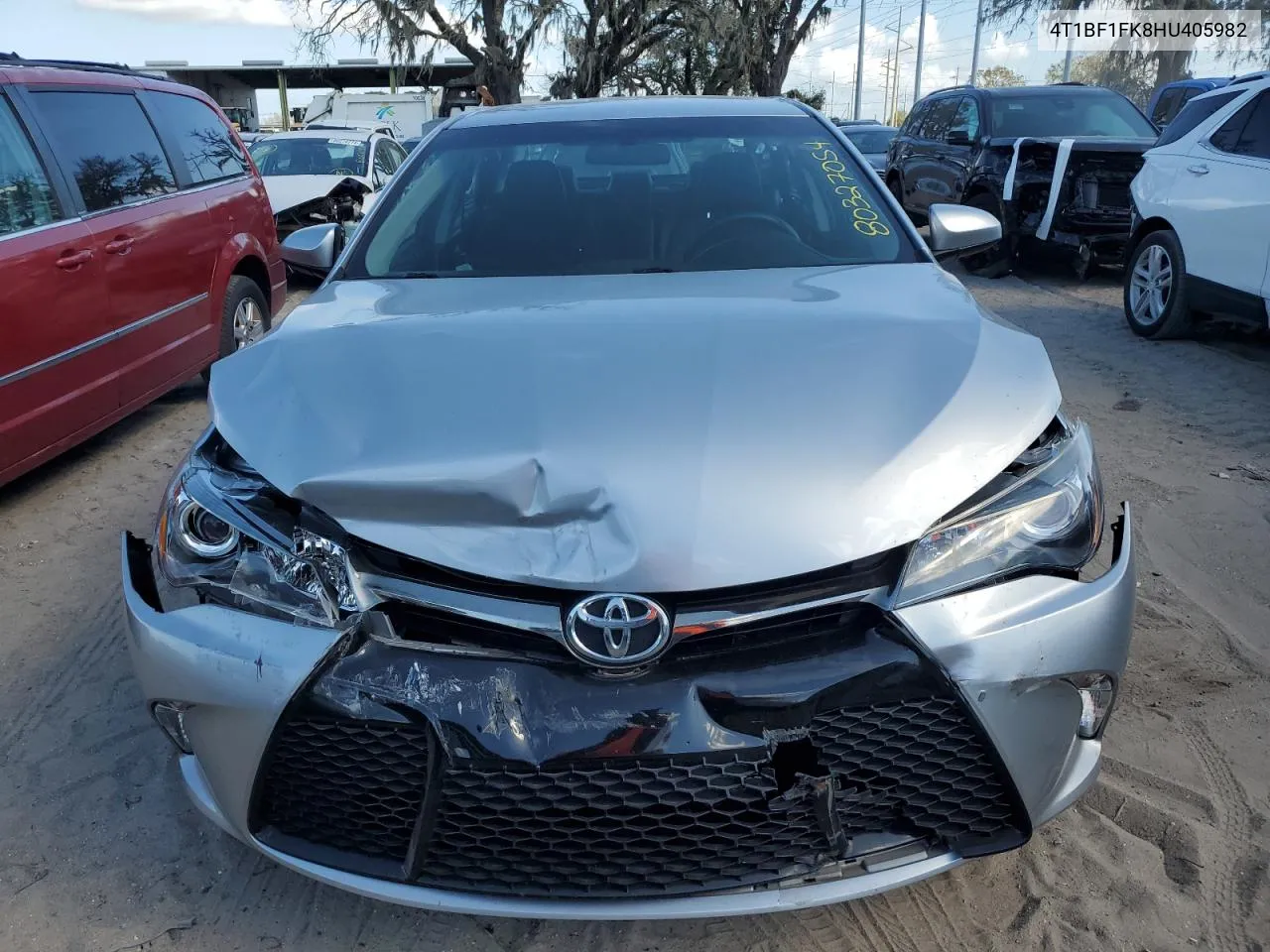 2017 Toyota Camry Le VIN: 4T1BF1FK8HU405982 Lot: 80327054