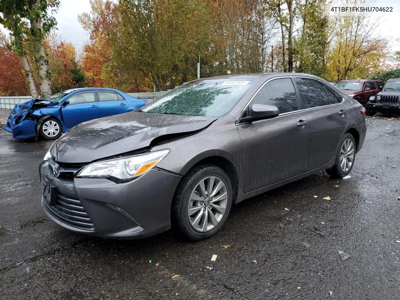 2017 Toyota Camry Le VIN: 4T1BF1FK5HU704622 Lot: 80491934