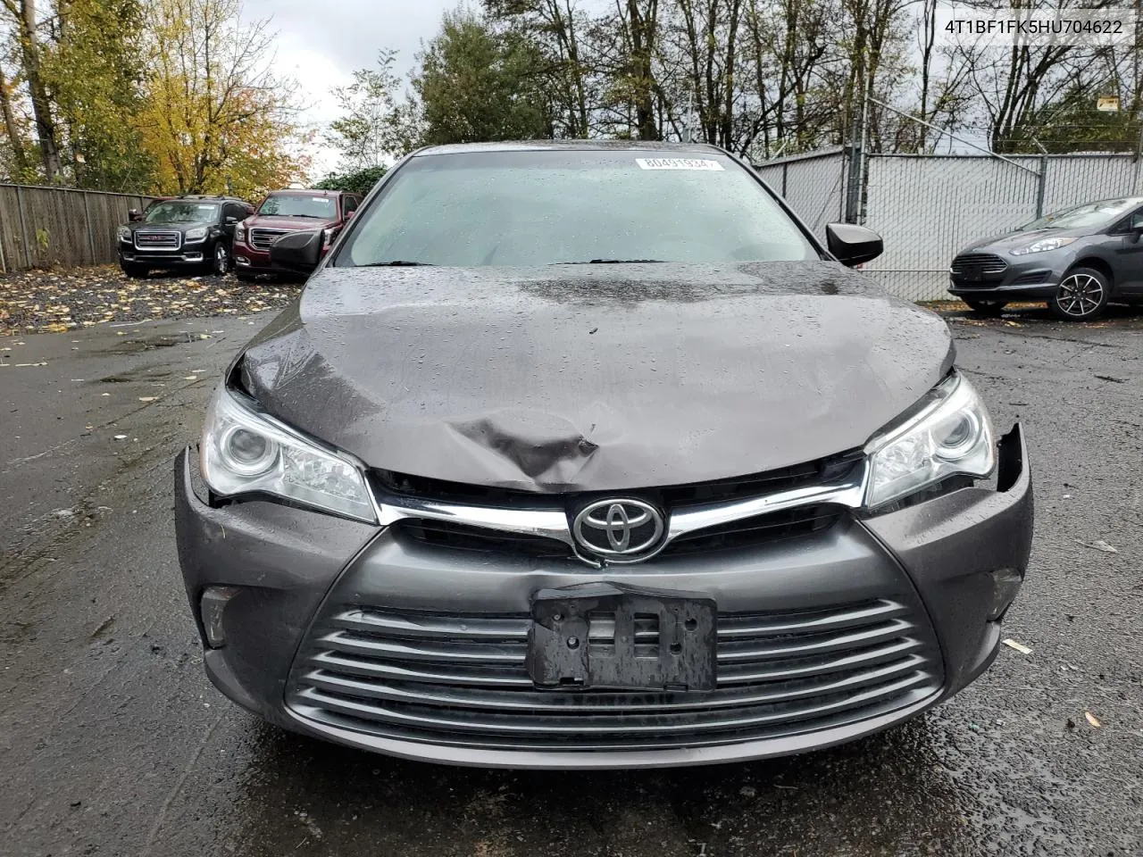 2017 Toyota Camry Le VIN: 4T1BF1FK5HU704622 Lot: 80491934