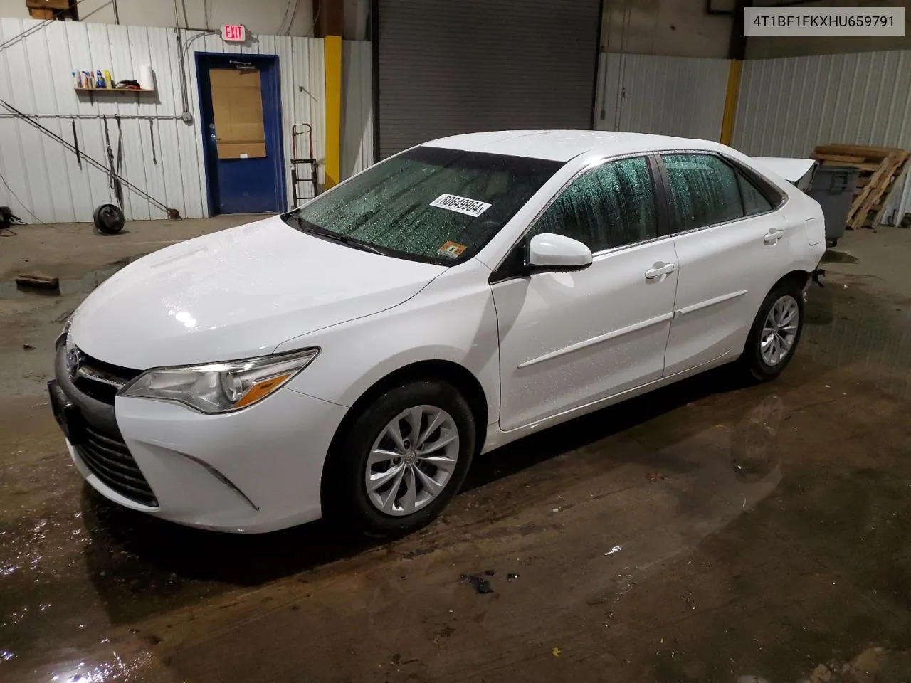 2017 Toyota Camry Le VIN: 4T1BF1FKXHU659791 Lot: 80649964