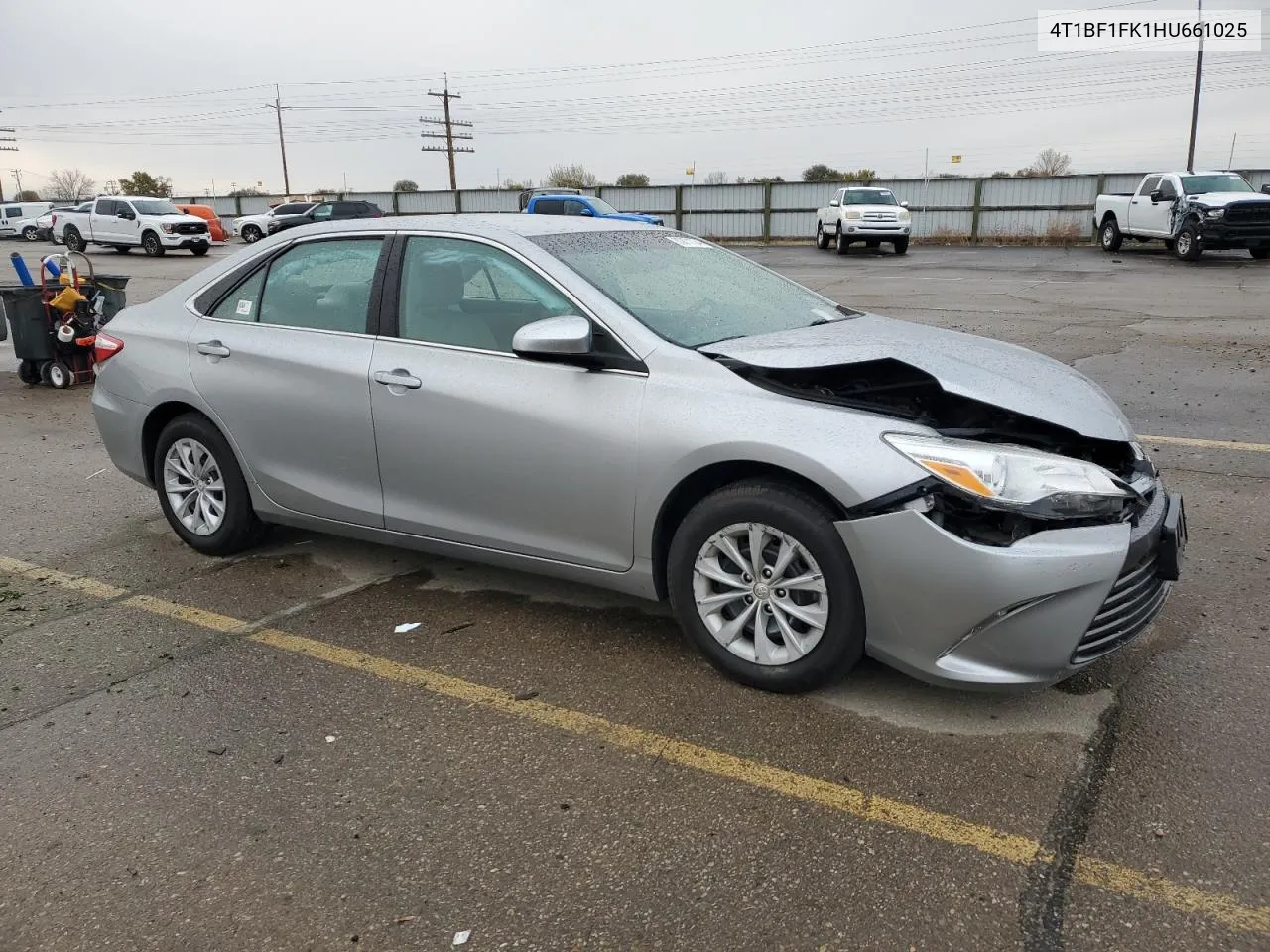 2017 Toyota Camry Le VIN: 4T1BF1FK1HU661025 Lot: 80871734