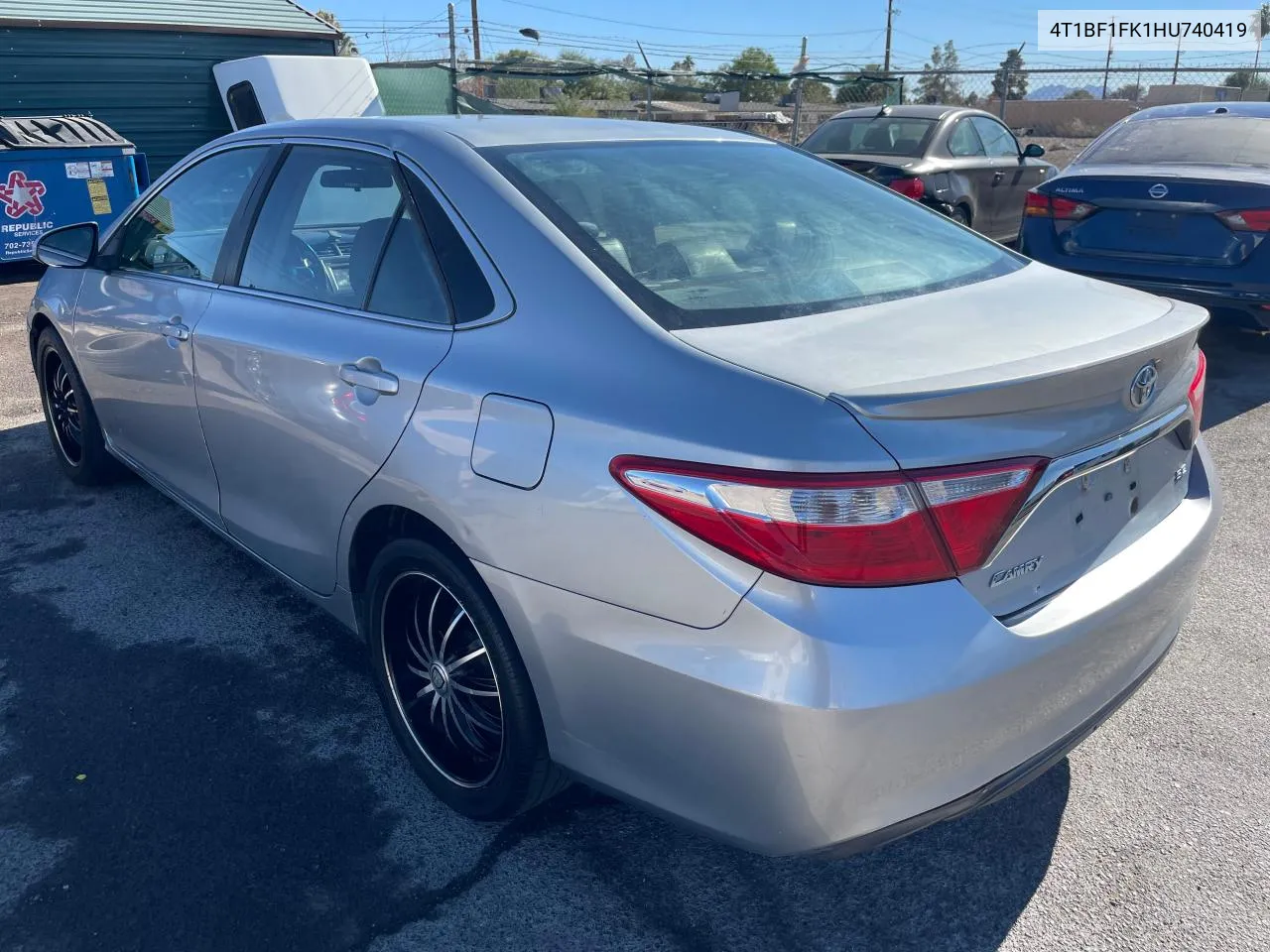 2017 Toyota Camry Le VIN: 4T1BF1FK1HU740419 Lot: 80969324