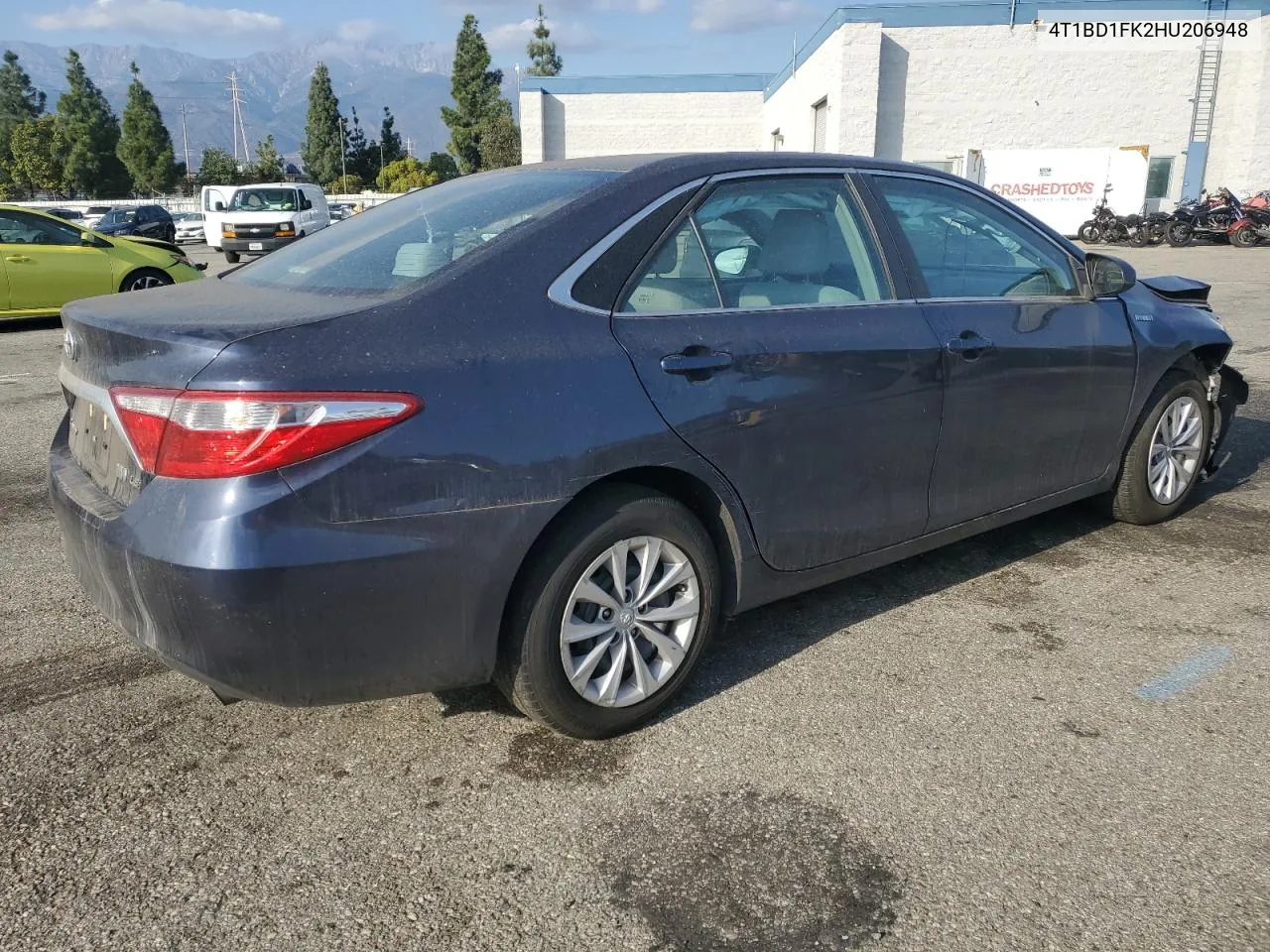 2017 Toyota Camry Hybrid VIN: 4T1BD1FK2HU206948 Lot: 81336624