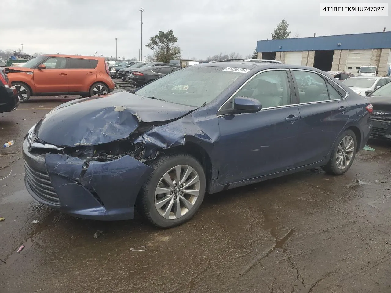 2017 Toyota Camry Le VIN: 4T1BF1FK9HU747327 Lot: 81456794