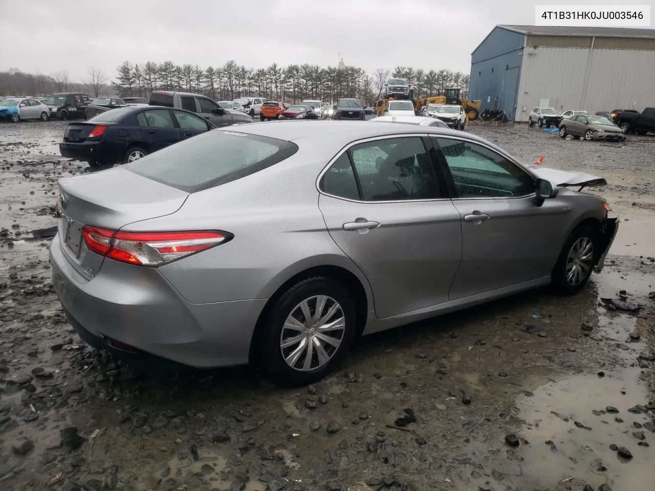 2018 Toyota Camry Le VIN: 4T1B31HK0JU003546 Lot: 49214124