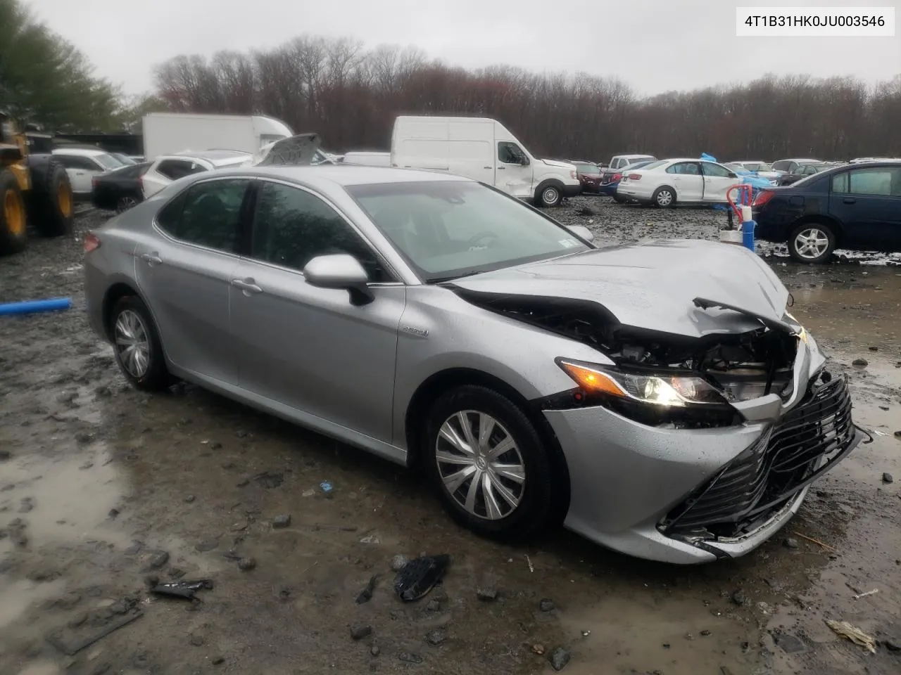 4T1B31HK0JU003546 2018 Toyota Camry Le