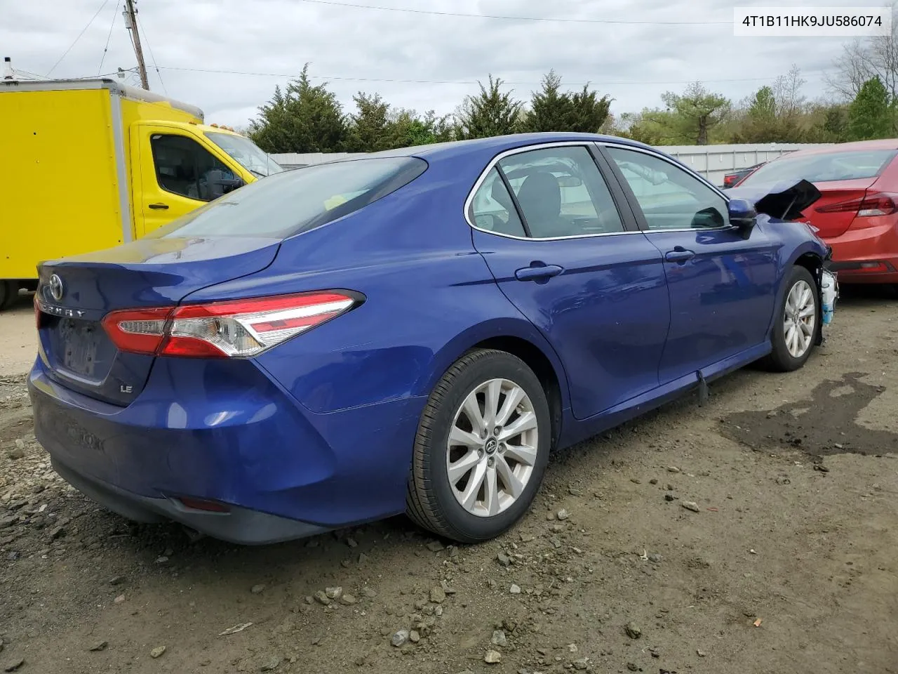 2018 Toyota Camry L VIN: 4T1B11HK9JU586074 Lot: 50942414