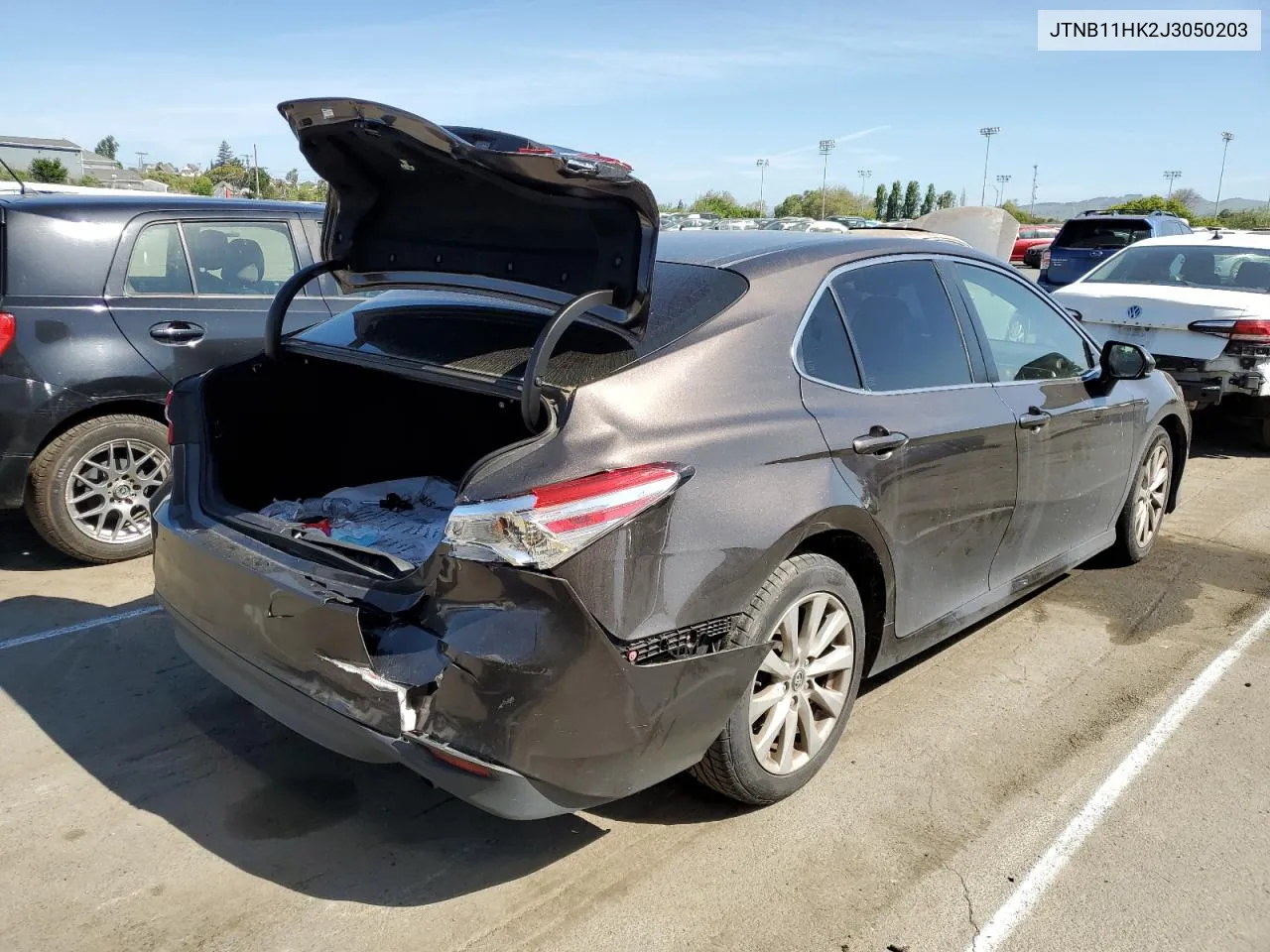 2018 Toyota Camry L VIN: JTNB11HK2J3050203 Lot: 51832834